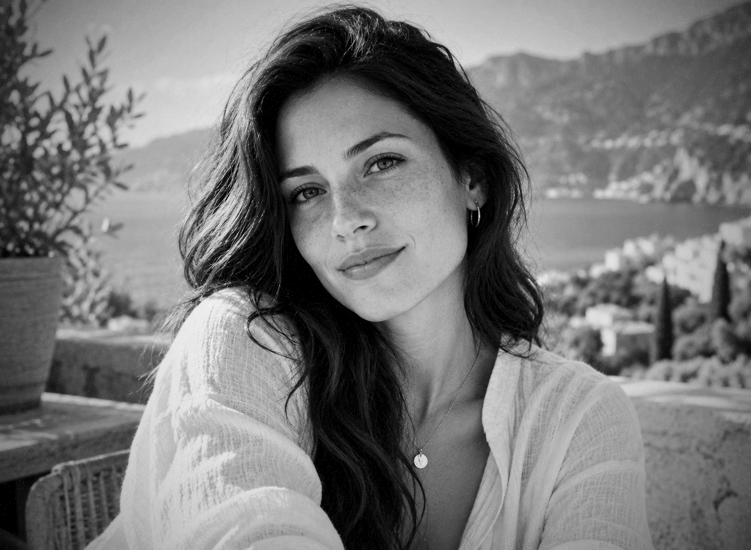 Portrait rendered with the MAX 100 FilmVibes preset