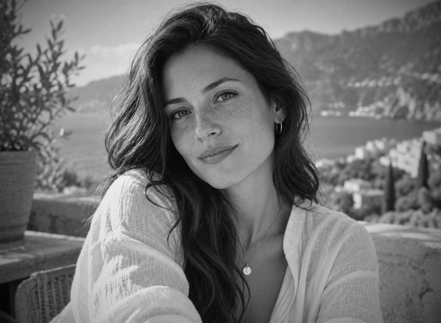 Portrait rendered with the MONO FilmVibes preset