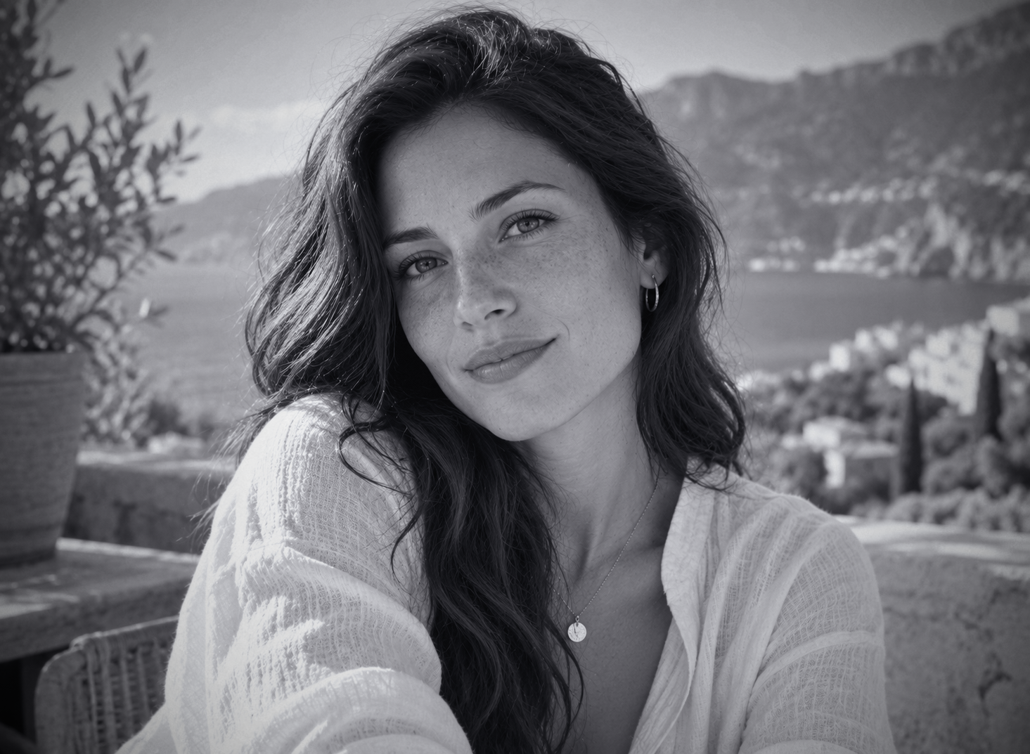 Portrait rendered with the STEEL FilmVibes preset