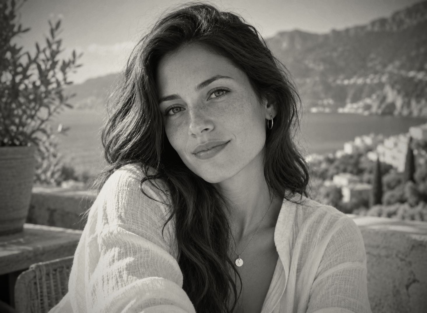 Portrait rendered with the SEPIA FilmVibes preset